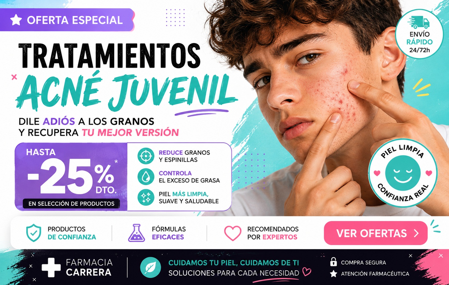 ¿Acne? ¿Piel grasa?