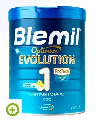Blemil 2 Optimum Evolution - Leche de Continuación en polvo para Bebé Desde  los 6 Meses - 800g