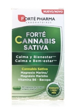 Forte Pharma Cannabis Sativa 30 capsulas - Calma la serenidad
