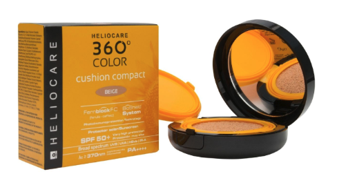 HELIOCARE 360º COLOR BEIGE CUSHION COMPACTO - Maquillaje solar compacto |  Proteccion Solar