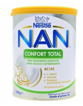 Nestle Leche De Continuación Nan Optipro 2 Leche de continuación sin aceite  de palma crece sano y fuerte a partir de 6 meses 800 gr