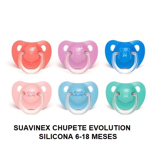 Chupete Suavinex Silicona Tetina Anatomica 0-6 meses