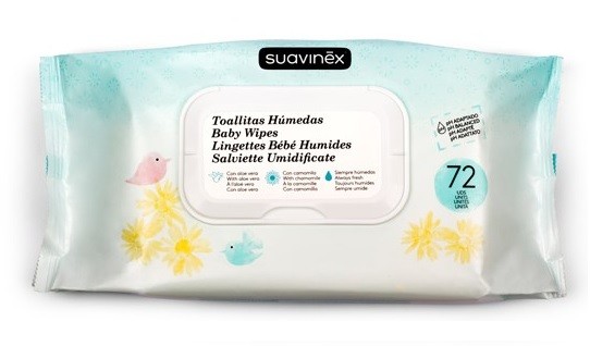 SUAVINEX TOALLITAS HUMEDAS 72 UNIDADES - Higiene Bebe / Parafarmacia