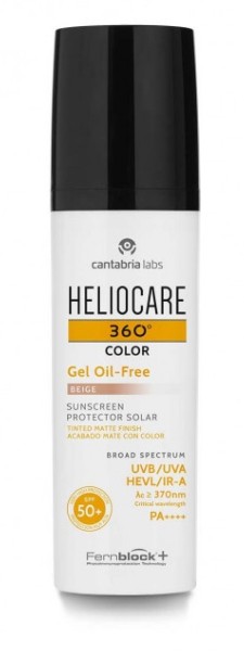 HELIOCARE 360º GEL OIL FREE BEIGE 50ML - Proteccion solar | heliocare 360  gel oil free