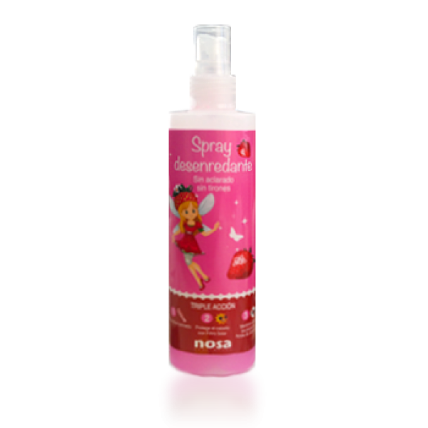 Nosa Spray desenredante Repelente Piojos Fresa 250ml - Evita piojos y  liendres