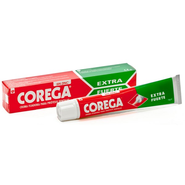 Corega Extra Fuerte crema adhesiva dientes 70gr - Comprar y Ofertas ...