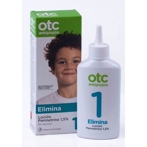 OTC Locion Antipiojos 1,5% Permetrina 125ml - Piojos y liendres